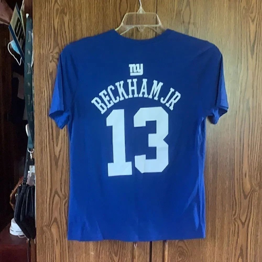 NFL Giants Beckham Jersey Sz L 14/16
